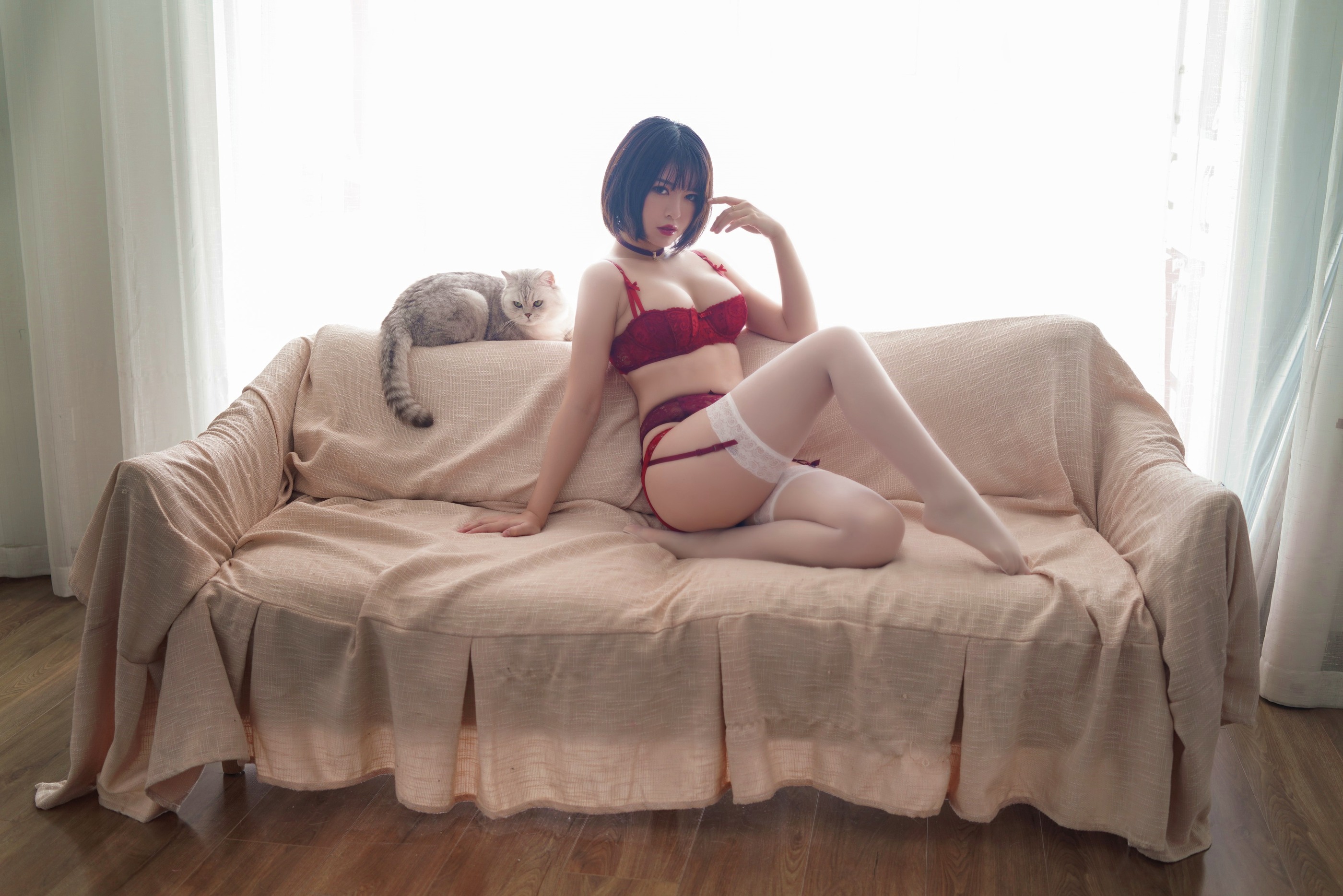 图片[1]-半半子 – NO.015 赤红2 [38P]-XikXak